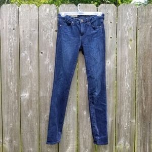Anthropologie Mid-Rise Cigarette Blue Jeans